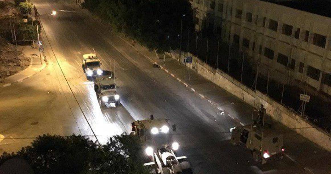 اقتحام الاحتلال لقبر يوسف في مدينة نابلس