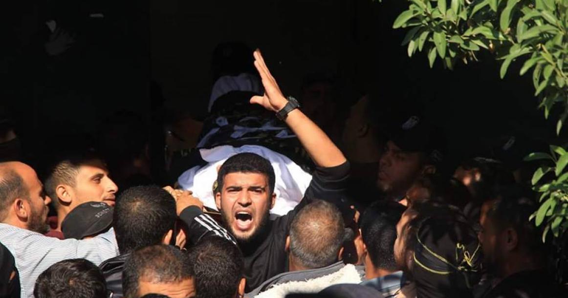 بدء تشييع جثامين شهداء حادثة النفق شرق بدير البلح