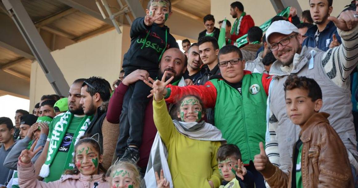مباراة هلال القدس والوحدات الأردني
