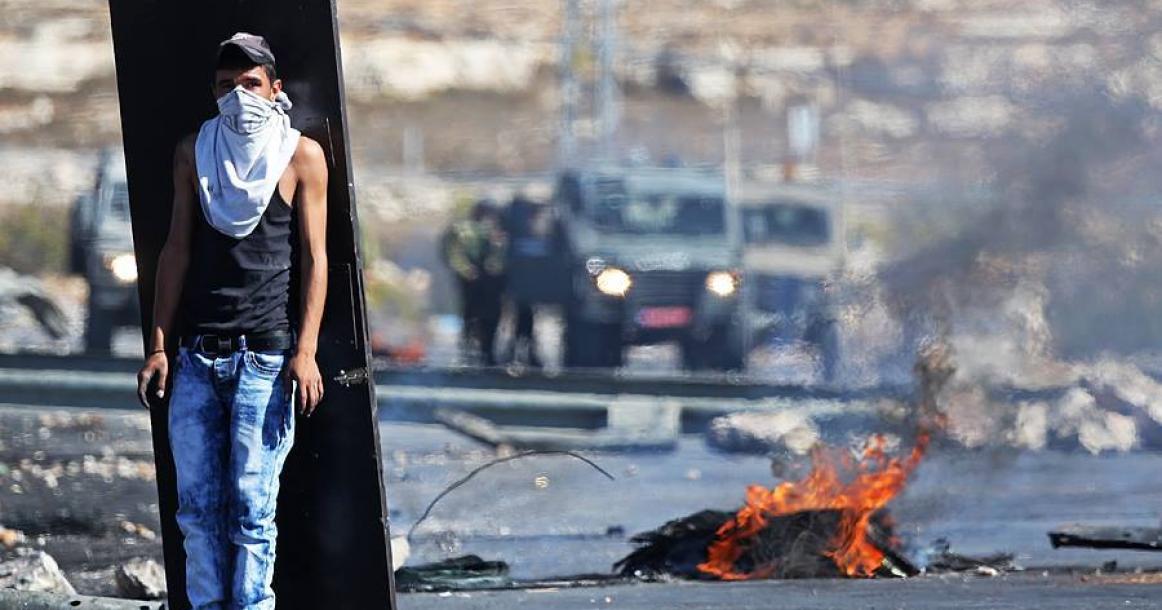 صور: مواجهات مع قوات الاحتلال شمال البيرة