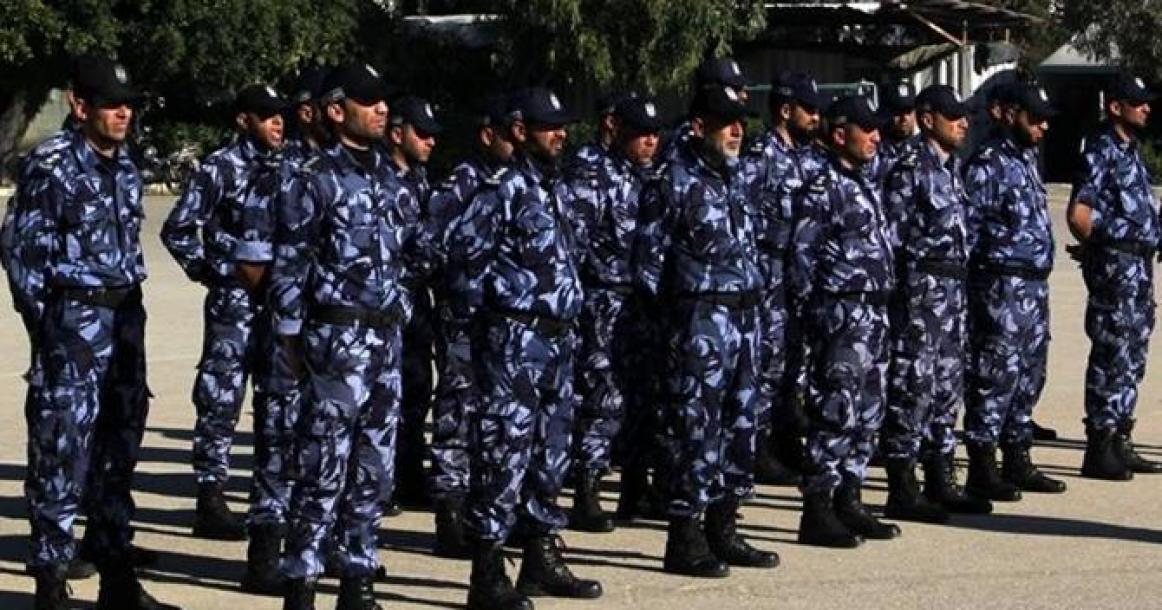 طابور أركان لشرطة محافظة شمال القطاع