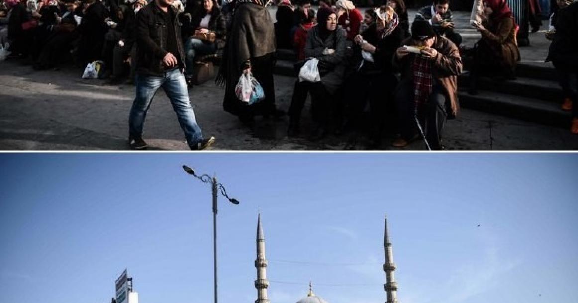 إسطنبول قبل وبعد تفشي وباء فيروس كورونا