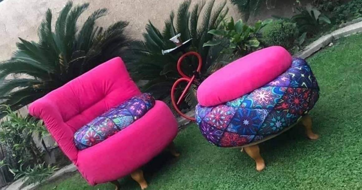 شاب يستغل فترة الحجر الصحي ليبدع في صناعة الأثاث