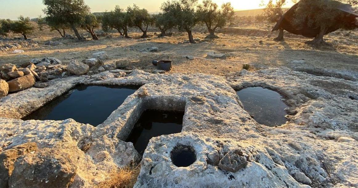 خربة دير دقلة في جبال دير بلوط غرب سلفيت