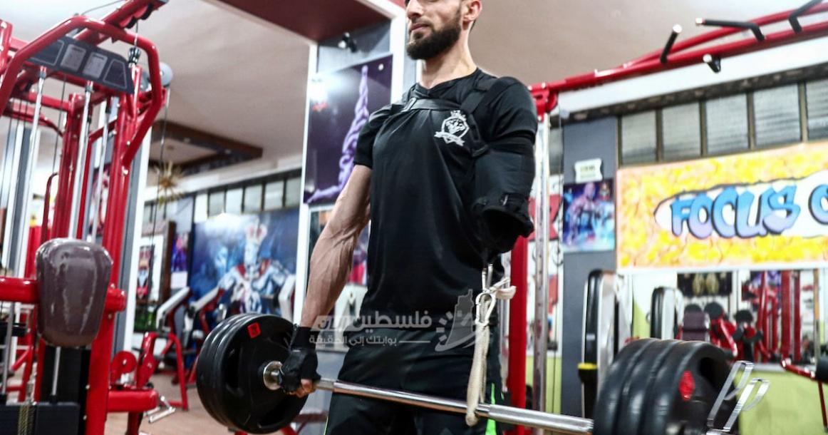 غزة.. من مسعف إلى رياضي بعد فقد ذراعه