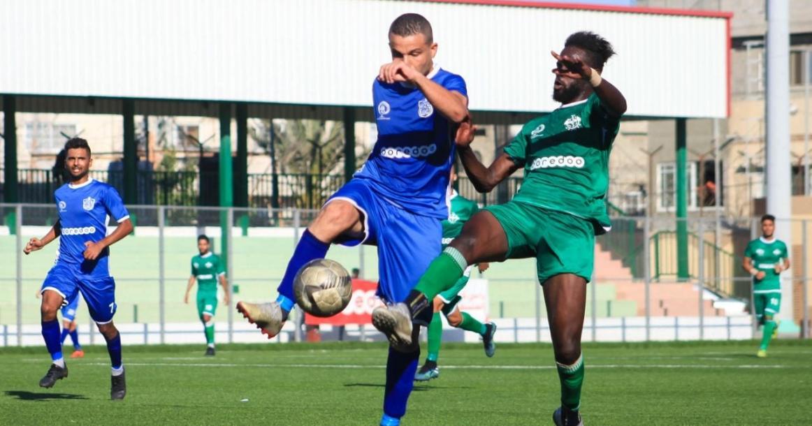 "الزعيم" يحسم "ديربي" رفح ويحلق في صدارة دوري الممتازة الغزي