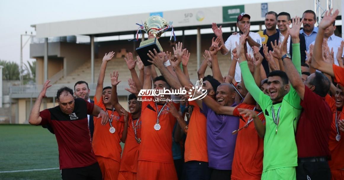 اتحاد خانيونس بطلاً لبطولة "طوكيو" للشباب بغزة
