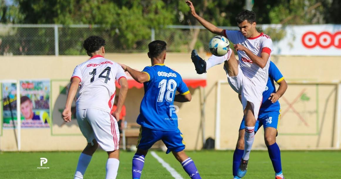 شباب جباليا يتغلب على شباب خانيونس (1/2)، في افتتاح الجولة العشرين من دوري الممتازة