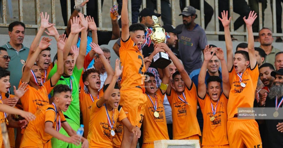 اتحاد خانيونس يتوج بطلاً لكأس الناشئين