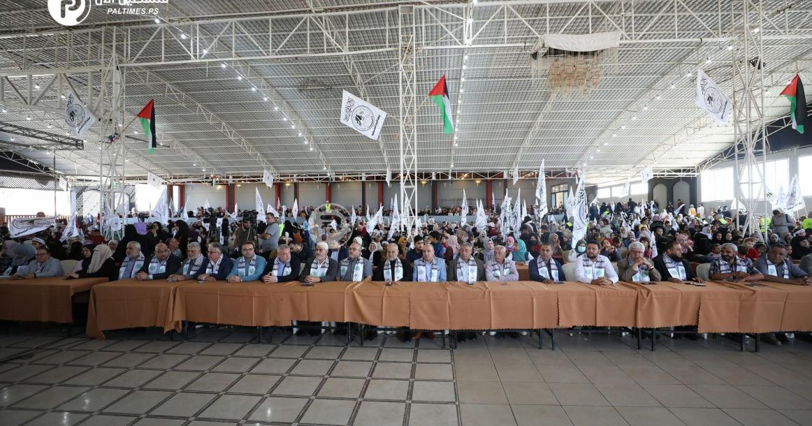 حركة الأحرار تنظم مهرجاناً نسوياً بعنوان "المرأة الفلسطينية أيقونة الصمود والمقاومة وتحدي الحصار"، في الذكرى الـ105 لوعد بلفور المشؤوم