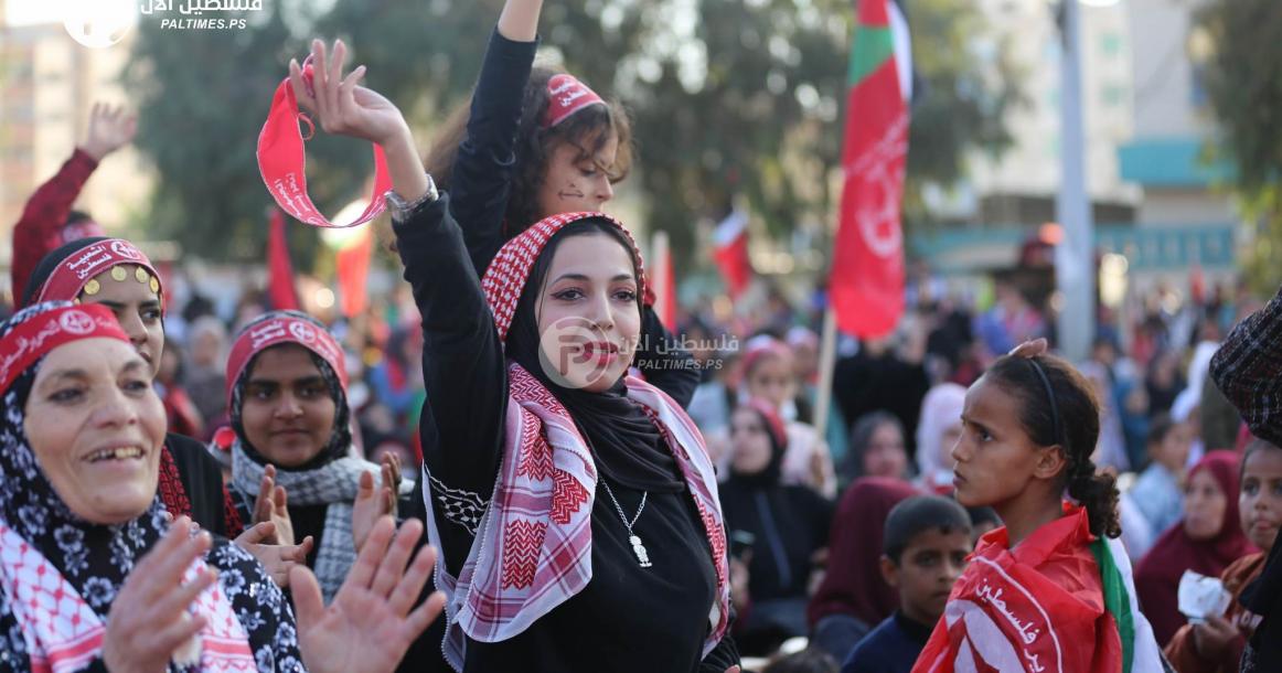 الجبهة الشعبية لتحرير فلسطين تحيي الذكرى الـ55 في غزة