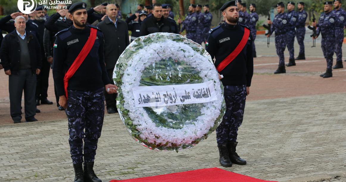 وزارة الداخلية والأمن الوطني بغزة تحيي مراسم "إحياء اليوم الوطني لشهداء وزارة الداخلية" في الذكرى الـ 14 للعدوان الإسرائيلي على غزة 2008 "حرب الفرقان"
