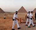 الحكومة المصرية ترد على صورة إقامة حفل إسرائيلي في منطقة الأهرامات