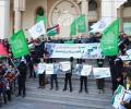 حماس بغزة تنظم وقفة دعمًا لمقاومة الضفة وتوجه رسالة للاحتلال