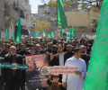 حماس تنظم مسيرة شمال قطاع غزة