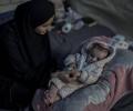 طفل ولد في الحرب