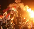 صورة معبرة من مقاهي وشوارع غزة المدمرة الليلة الماضية