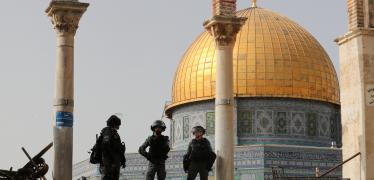 قبة الصخرة في رمضان