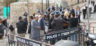 إغلاق المسجد الأقصى