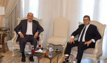 خليل الحية ورئيس المخابرات المصرية
