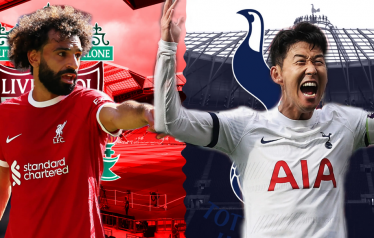 مباراة بين ليفربول وتوتنهام في الدوري الانجليزي