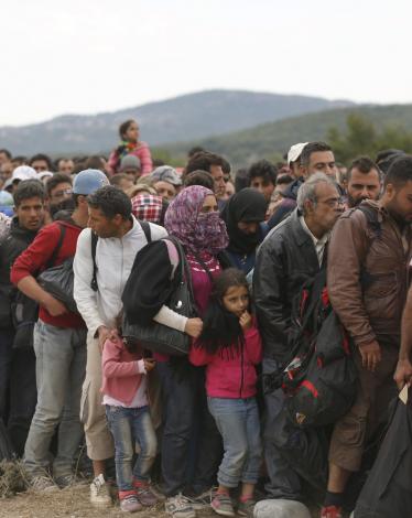 تدفق اللاجئين