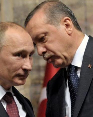 أردوغان لبوتين: لا نقبل الهجمات الكيميائية ضد المدنيين بسوريا