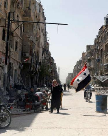 عملية نزع الألغام في مدينة دوما السورية ستستمر 3 أشهر