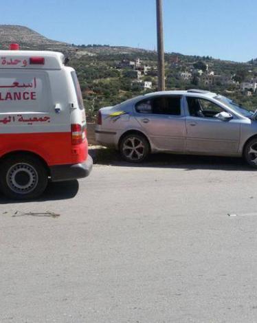 حوادث سير إصابات الضفة الغربية