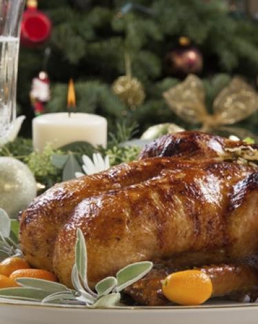 البط المحشي