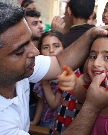 زينة مخيمات رفح تزيد بهجة رمضان