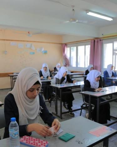 التعليم: انتهاء كافة الاستعدادات لعقد امتحانات الثانوية العامة بغزة