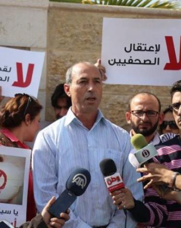 لا اعتقال الصحفيين