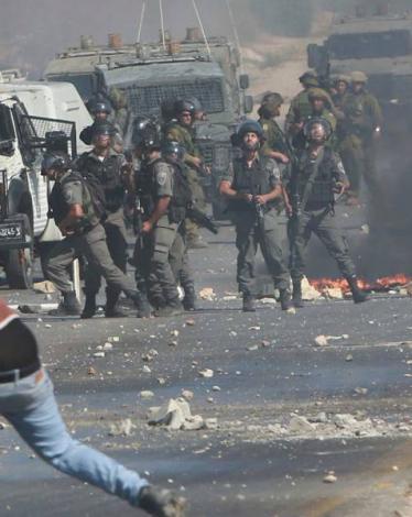 مواجهات مع قوات الاحتلال بالضفة