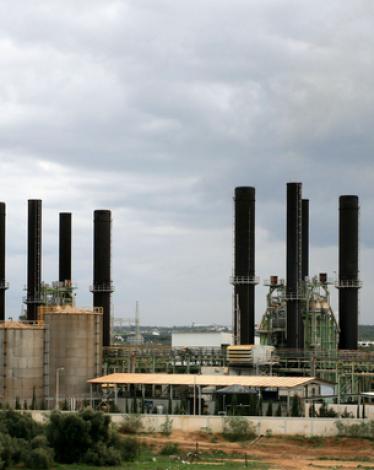 محطة كهرباء غزة