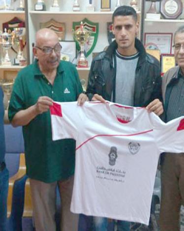 ثائر أبو عبيدة في غزة الرياضي