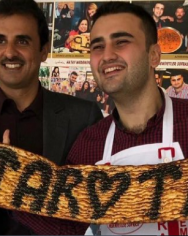 بوراك والأمير تميم