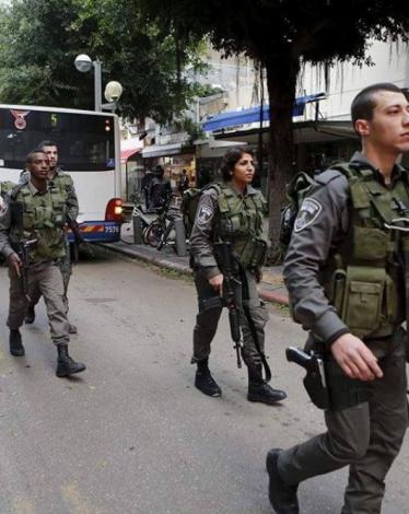 شرطة الاحتلال الإسرائيلي بتل أبيب