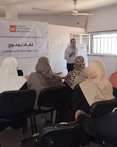 الملتقى التربوي ينفذ لقاء توعوي حول حقوق الملكية