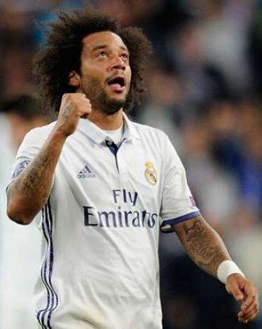 مارسيلو يعادل رقم أسطورة ريال مدريد