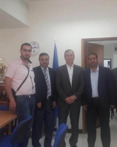 الهيئة تلتقي الأونروا
