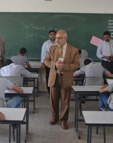 تفقد مدير تعليم الوسطى