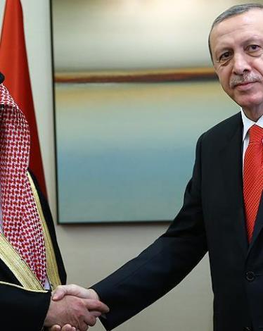 أردوغان يلتقي ولي العهد السعودي