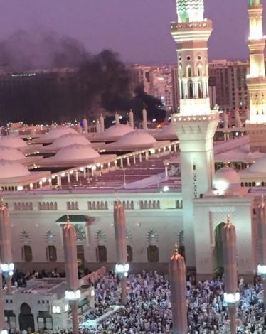 التفجير الذي وقع قرب الحرم النبوي 