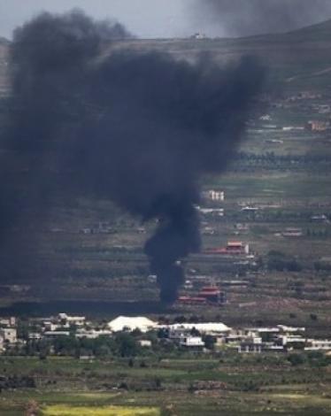 قصف إسرائيلي بالجولان