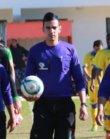 الكشف عن طاقم تحكيم ذهاب كأس فلسطين