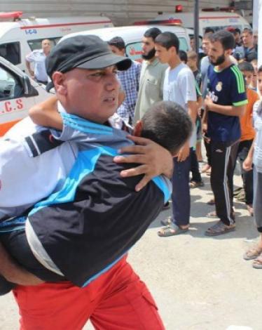 إصابة طفل في انفجار برام الله
