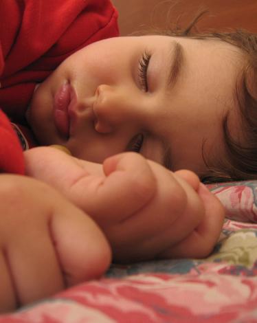 A_child_sleeping