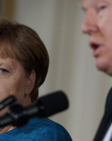 ميركل و ترامب