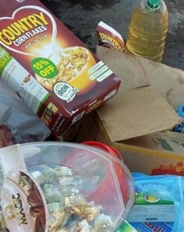 مواد غذائية فاسدة ضبطتها المباحث في خانيونس